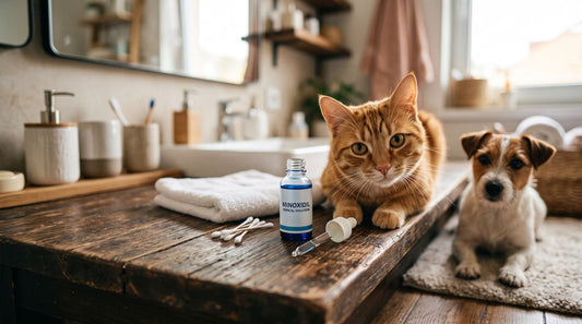 Minoxidil: Haarwuchsmittel und Gefahr für Haustiere