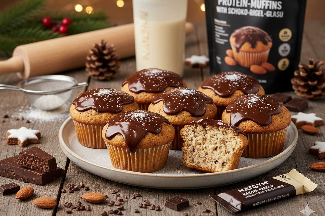 Rezept für schokoladige Protein-Muffins