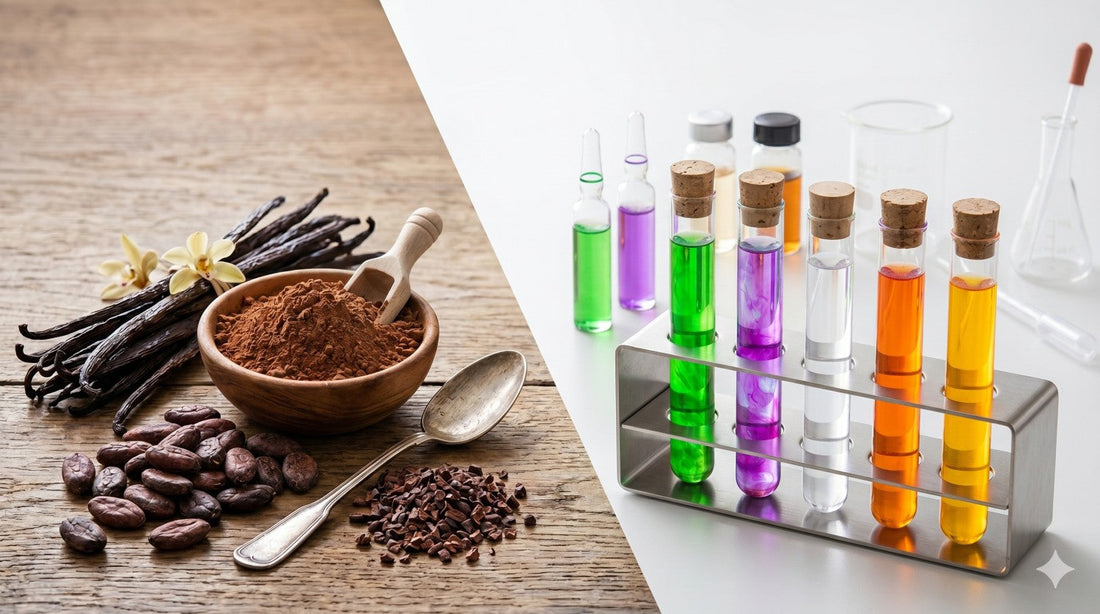 Sind natürliche Aromen wirklich besser? Warum Aromastoffe in Proteinpulver ungesund sind.